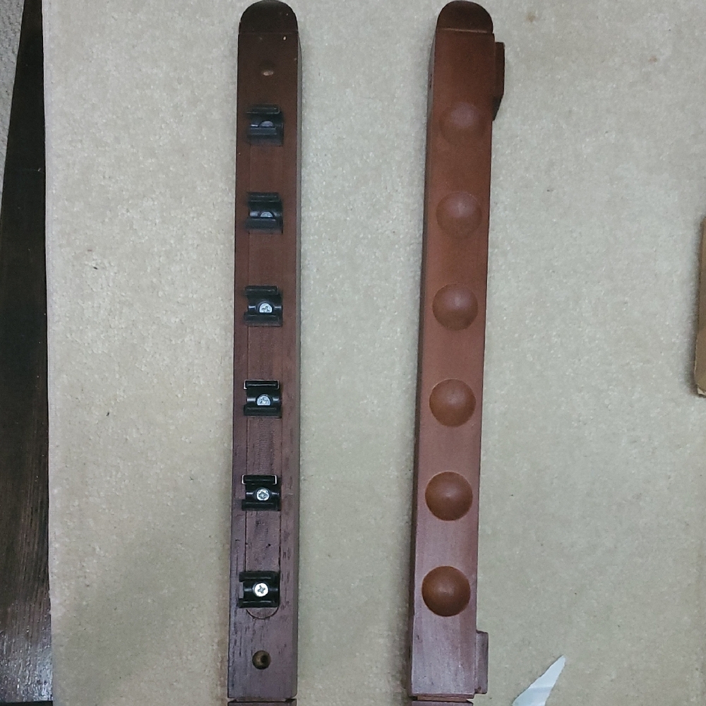 Brown Wooden Stick Wall Mount